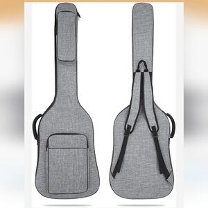 Gray Bass Guitar Gig Bag. NWT